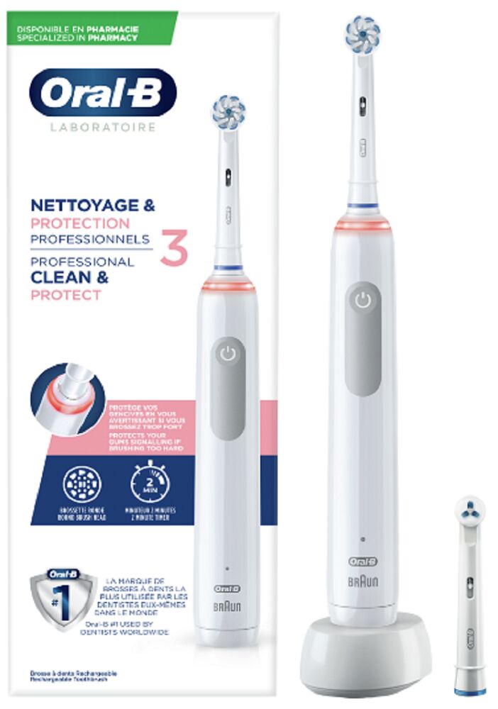 Eltandborste OralB Laboratory Clean 3 1 x 1 st — SE1