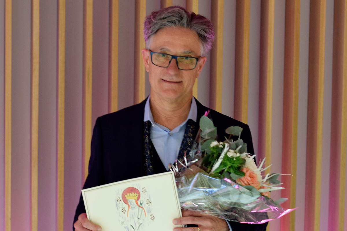 Tandl&auml;kare G&ouml;ran Friman. vinnare av Forssbergs pris 2019